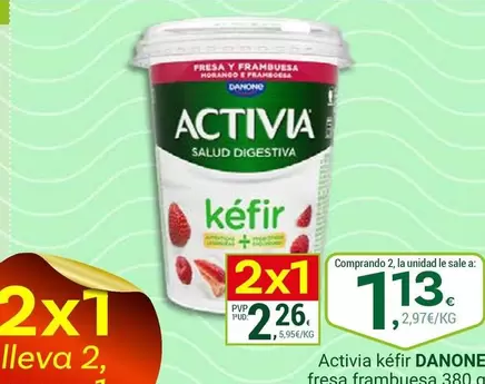 Danone - Activia Kefir Fresa Frambuesa
