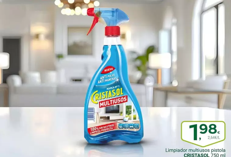 Cristasol - Limpiador Multiusos Pistola