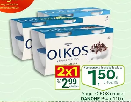 OIKOS - Yogur Natural