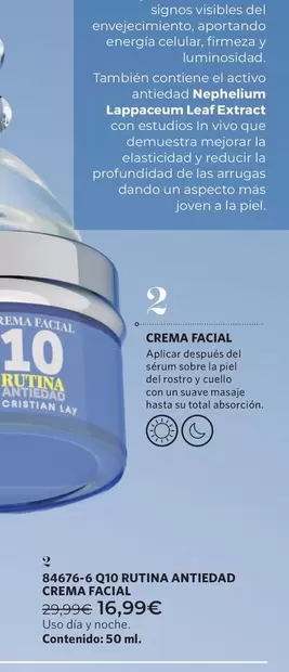 Cristian Lay - Crema Facial