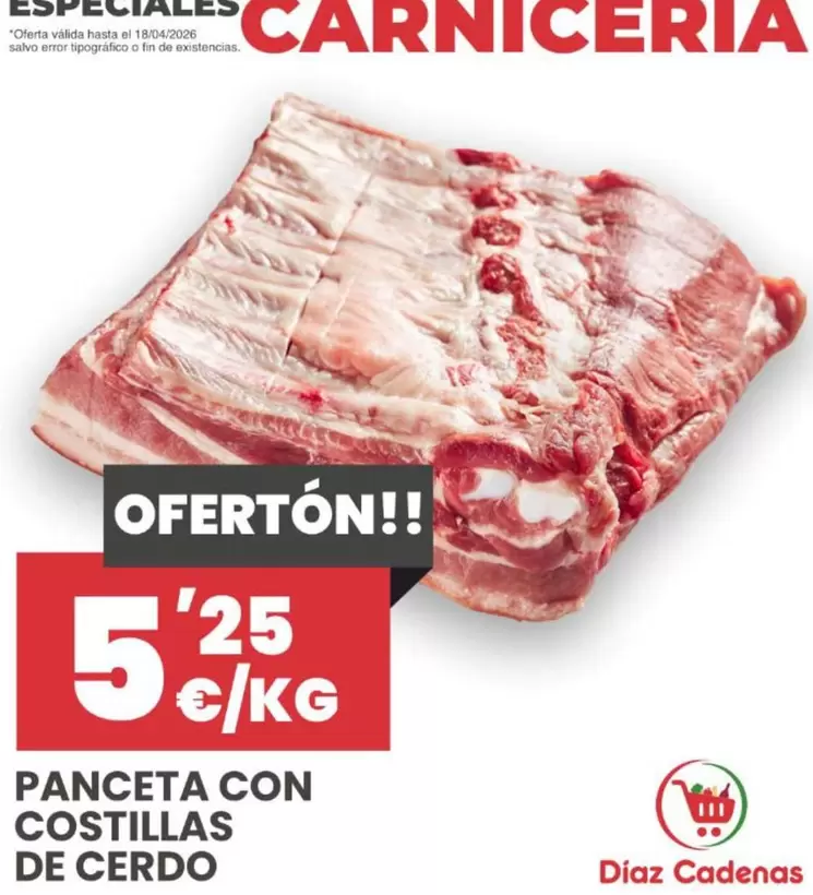 Díaz - Panceta Con Costillas De Credo