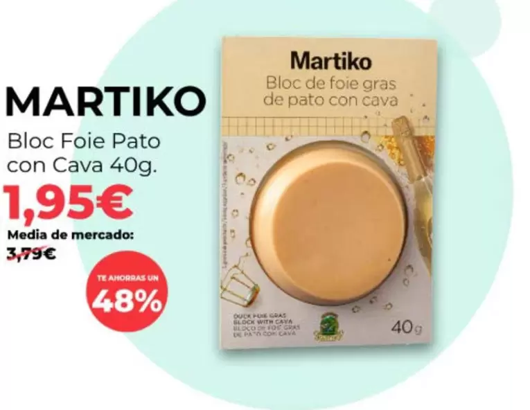 Martiko - Bloc Foie Pato Con Cava