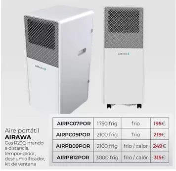 Airawa - Aire Portatil