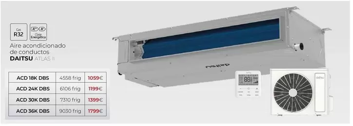 Daitsu - Aire Acondicionado De Conductos