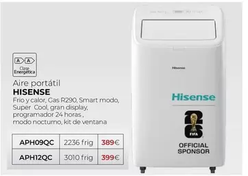 Hisense - Frigorifero Combinato EcoFlex AI Control H2OQC