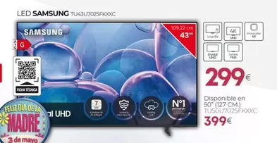 Samsung - Led Tu43u7025fkxxc