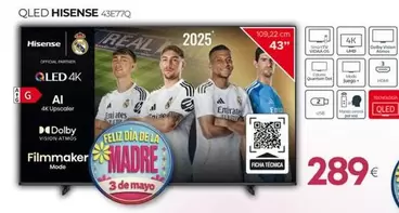 Hisense - Qled 43E77Q