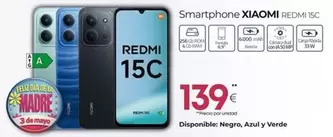 Xiaomi - Smartphone Redmi 15c
