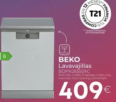 Beko - Lavavajillas