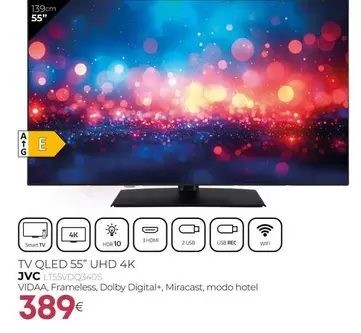 JVC - Tv Qled 55" Uhd 4k