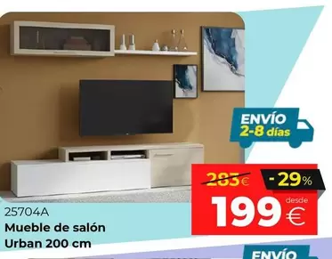 Mueble De Salon Urban 200 Cm