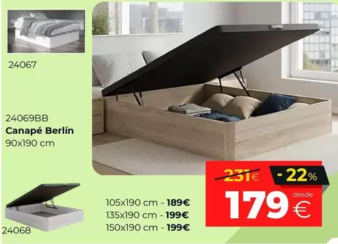 Berlín - Canapé Berlin