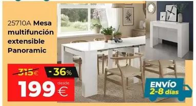 Mesa Multifuncion Extensible Panoramic