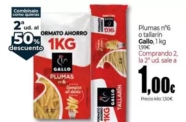 Gallo - Plumas No6 O Tallarin