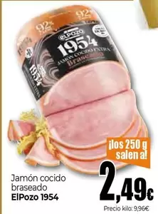 Elpozo - Jamon Cocido Braseado 1954