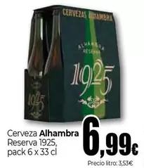 Alhambra - Cerveza Reserva 1925