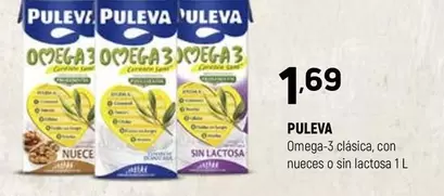 Puleva - Omega 3 Clásica, Con Nueces O Sin Lactosa
