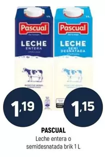 Pascual - Leche Entera O Semidesnatada