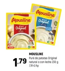 Pure De Patatas Original Natural O Con Leche