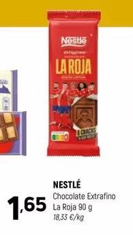 Nestlé - Chocolate Extrafino La Roja
