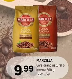 Marcilla - Cafe Grano Natural O Mezcla