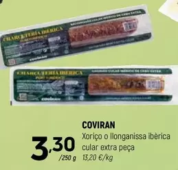 coviran - Xoriço Ilonganissa Iberica Cular Extra Peça