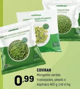 coviran - Mongetes Verdes Trossejades, Pesols O Espinacs