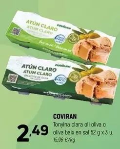 coviran - Tonyina Clara Oli Oliva O Oliva Baix En Sal
