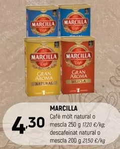 Marcilla - Café Molt Natural O Mescla