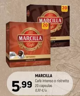 Marcilla - Cafe Intenso O Ristretto