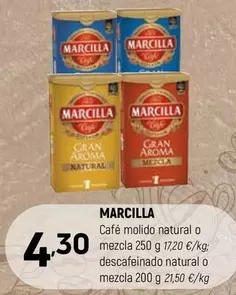 Marcilla - Café Molido Natural O Mezcla