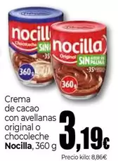 Nocilla - Crema De Cacao Con Avellanas Original O Chocoleche