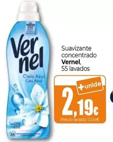 Vernel - Suavizante Concentrado