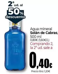 Solán De Cabras - Agua Mineral