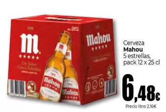 Mahou - Cerveza 5 Estrellas