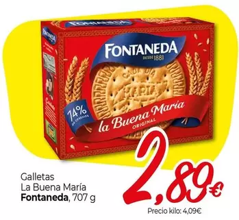 Fontaneda - Galletas La Buena Maria