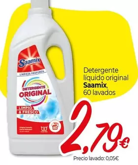 Saamix - Detergente Líquido Original