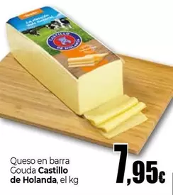Castillo De Holanda - Queso En Barra Gouda