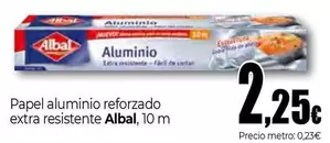 Albal - Papel Aluminio Reforzado Extra Resistente
