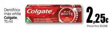 Colgate - Dentífrico Max White