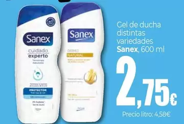 Sanex - Gel De Ducha Distintas Variedades