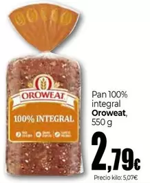 Oroweat - Pan 100% Integral