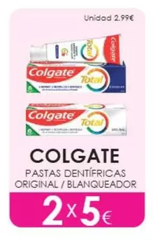 Colgate - Pastas Dentífricas Original / Blanqueador