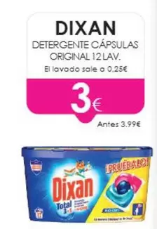 Dixan - Detergente Cápsulas Original