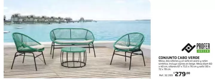 Profer Green - Conjunto Cabo Verde