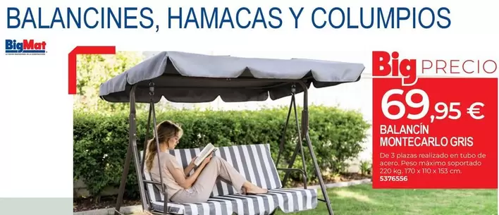 Bigmat - Balancines, Hamacas Y Columpios