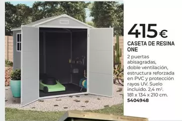 Caseta De Resina One