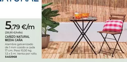 Canizo Natural Media Gran