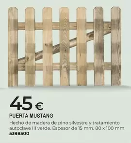 Bigmat - Puerta Mustang