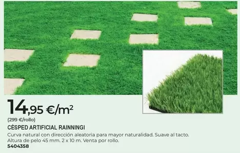 Bigmat - Cèsped Artificial Rainningi